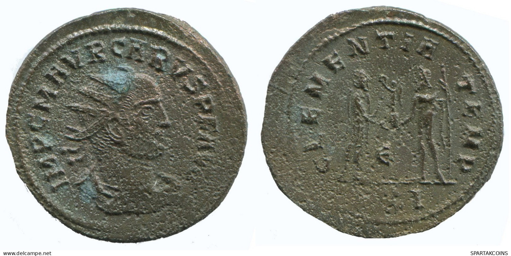CARUS ANTONINIANUS Cyzicus ϵ/xxi AD118 Clementiatemp 3.5g/23mm #NNN1783.18.U.A - The Military Crisis (235 AD To 284 AD)