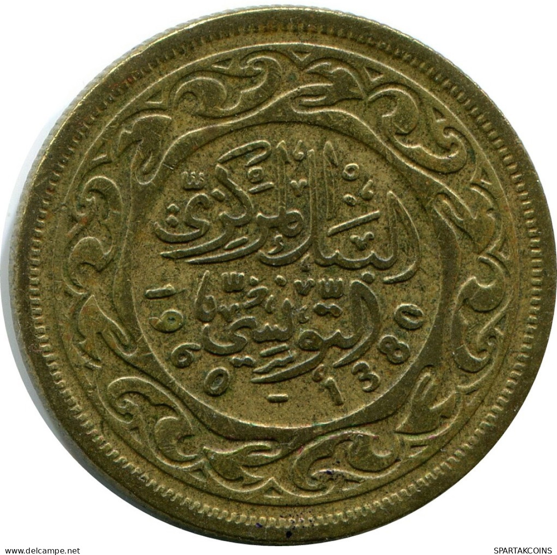 20 MILLIMES 1960 TÚNEZ TUNISIA Islámico Moneda #AP232.E.A - Tunisie