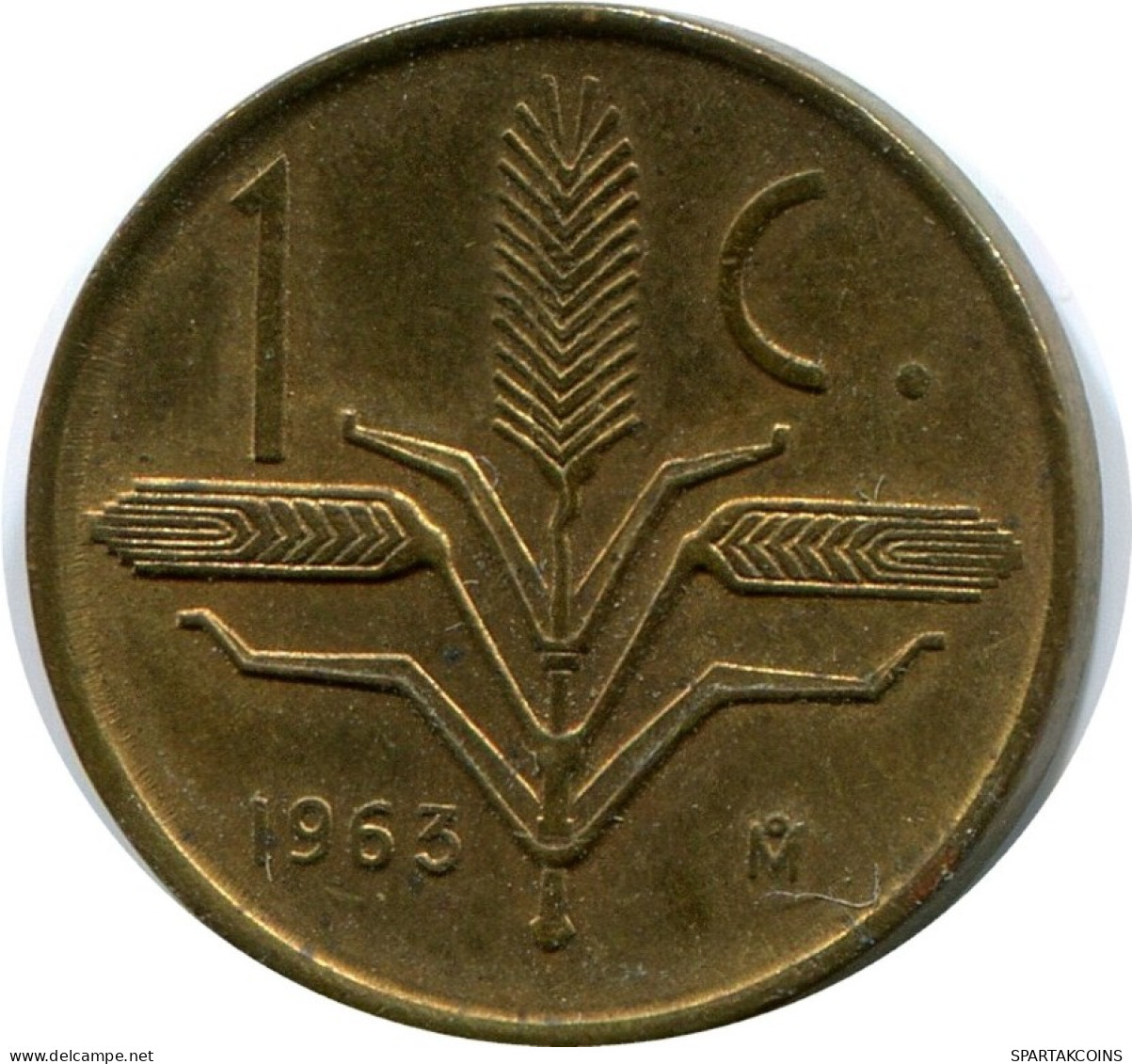 1 CENTAVO 1963 MEXICO Coin #AH398.5.U.A - Mexique