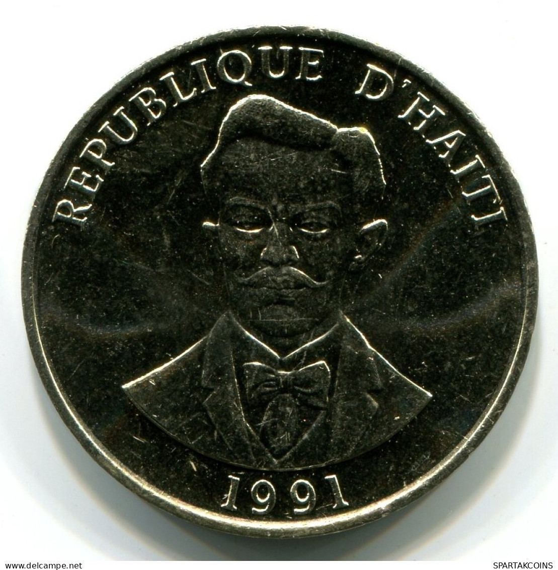 20 CENTIMES 1991 HAITI UNC Münze #W11100.D.A - Haití