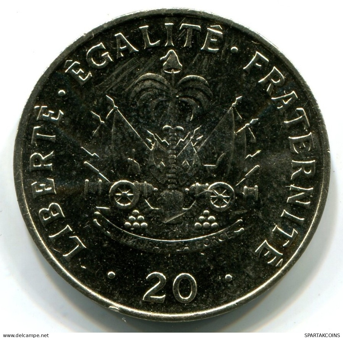 20 CENTIMES 1991 HAITI UNC Münze #W11100.D.A - Haiti