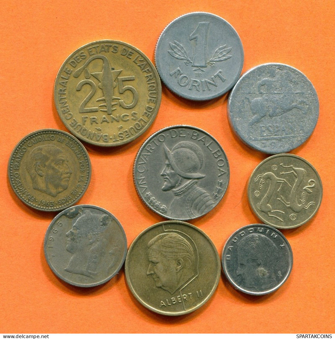 Collection MUNDO Moneda Lote Mixto Diferentes PAÍSES Y REGIONES #L10162.1.E.A - Other & Unclassified