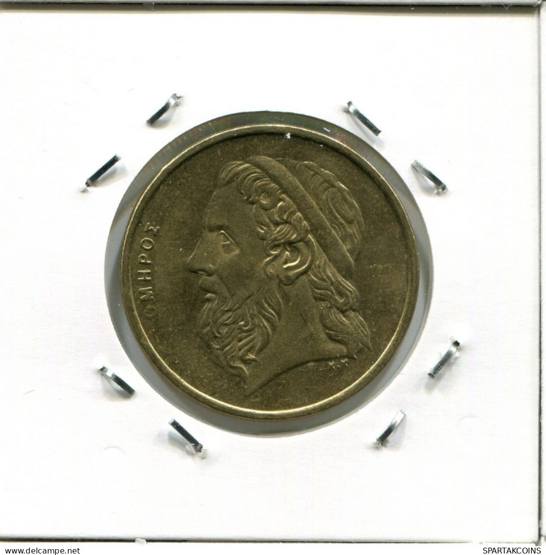 50 DRACHMES 2000 GREECE Coin #AK461.U.A - Griekenland