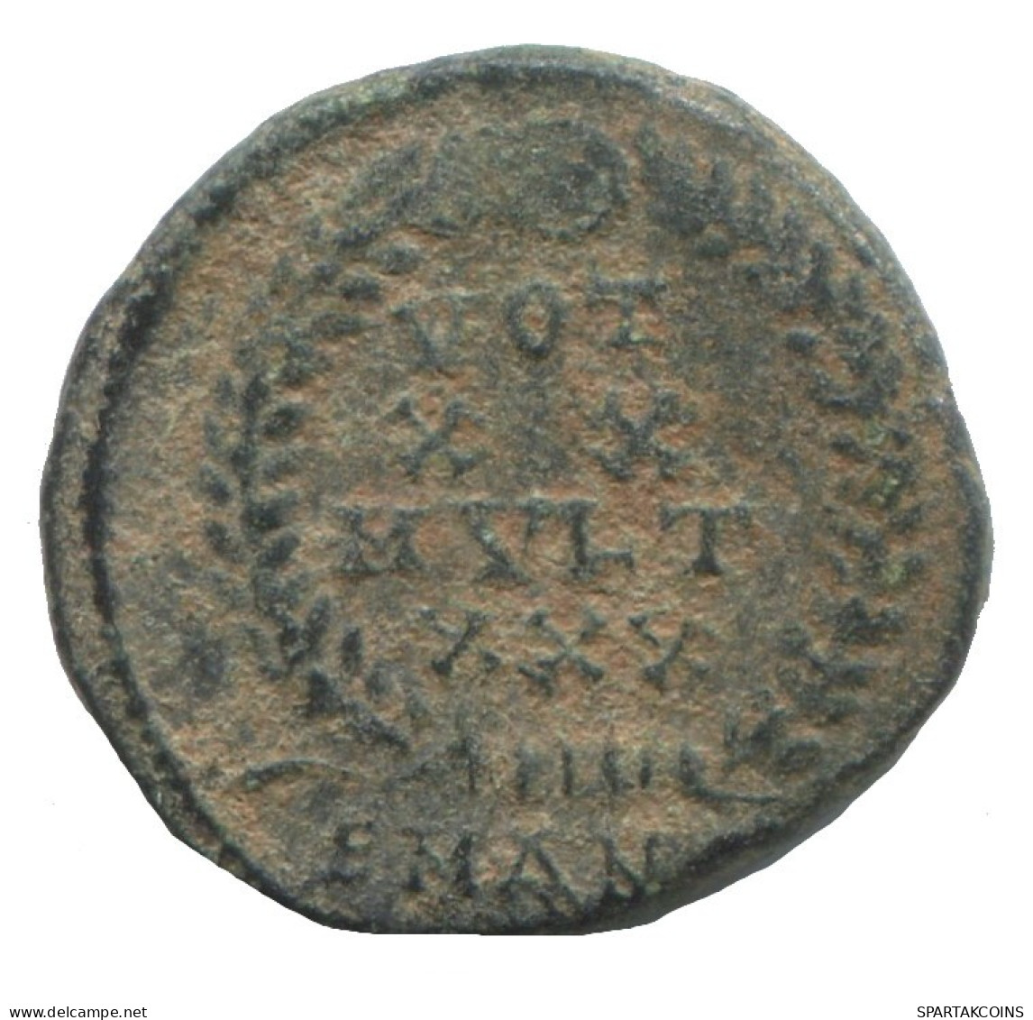 CONSTANTIUS II ANTIOCH SMAN AD347-348 VOT XX MVLT XXX 1.5g/16mm #ANN1509.10.D.A - El Imperio Christiano (307 / 363)