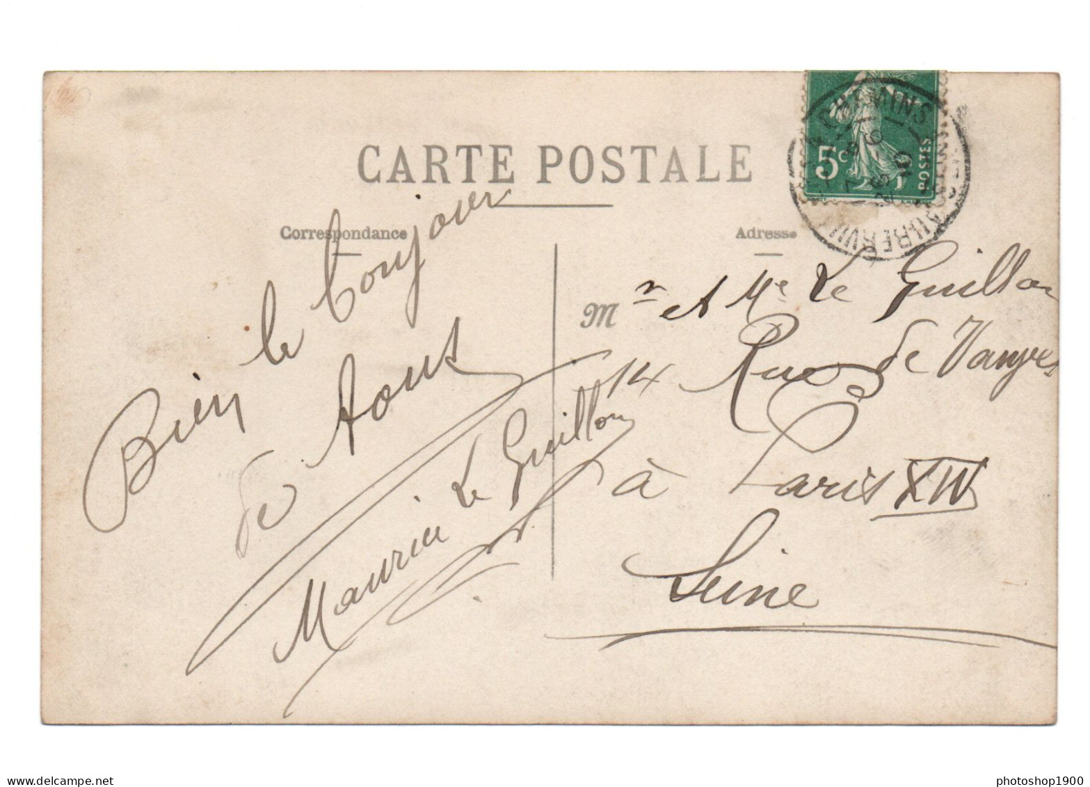 Carte-Photo . Commerce . Restaurant, Bistrot, Café, Billard . Jolie Animation MAISON JEAN DE LA BIERE DE LA MEUSE - Other & Unclassified