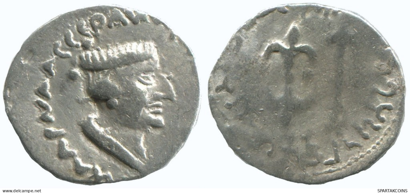 INDO-SKYTHIANS WESTERN KSHATRAPAS KING NAHAPANA AR DRACHM GRIEGO #AA462.40.E.A - Griechische Münzen