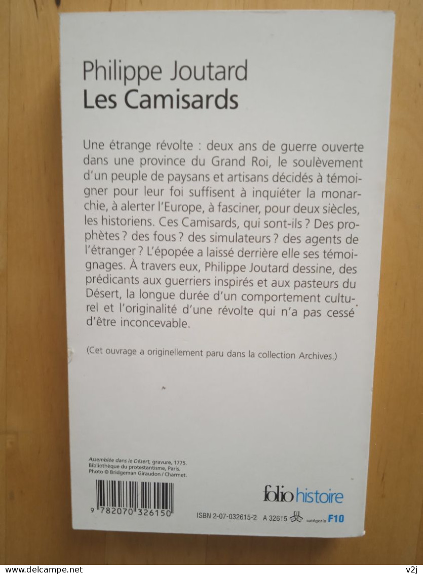 Les Camisards. Philippe Joutard - Histoire
