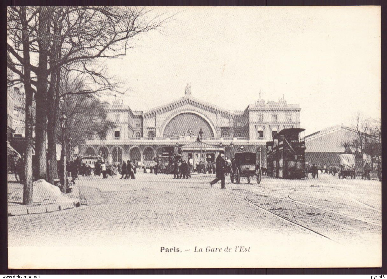 PARIS LA GARE DE L EST - Bahnhöfe Ohne Züge