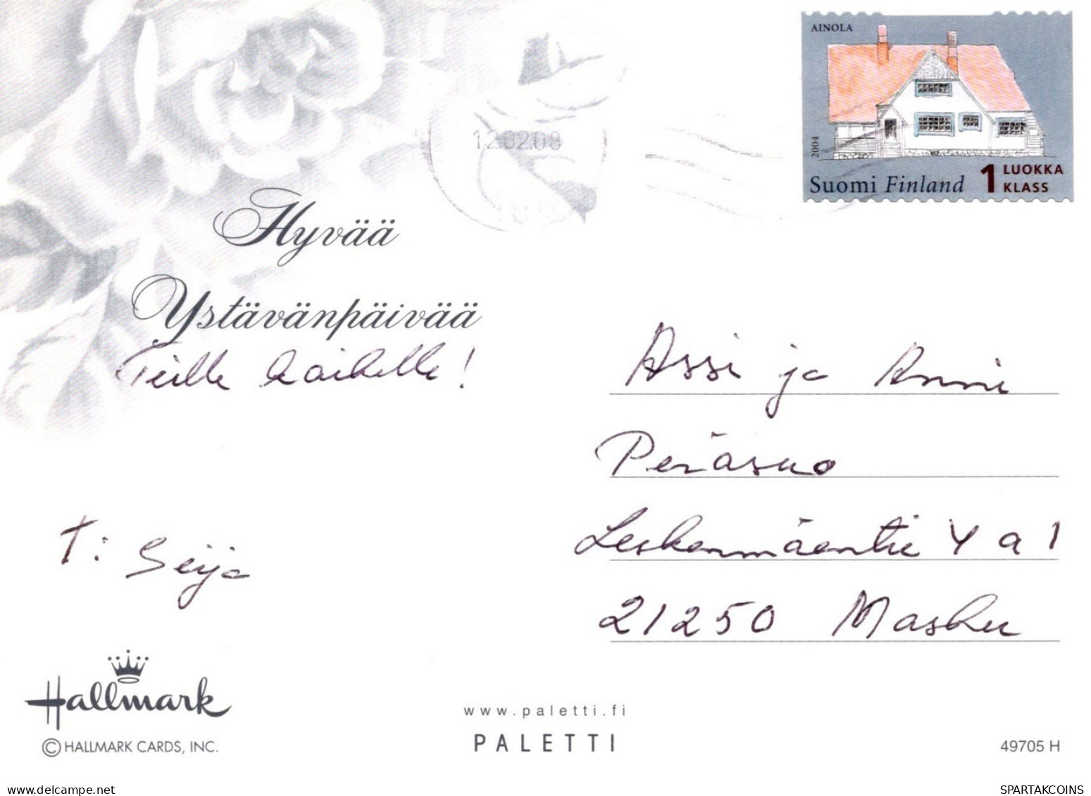 PÁJARO Animales Vintage Tarjeta Postal CPSM #PAN178.A - Vögel