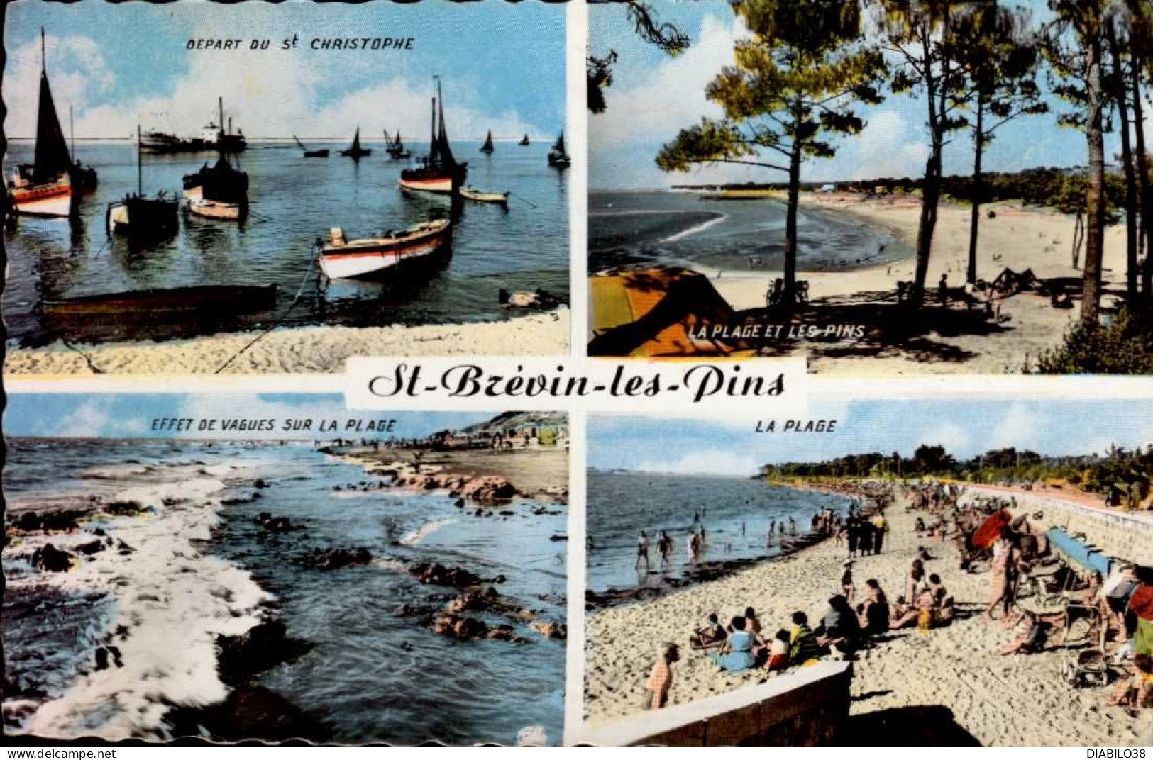 SAINT-BREVIN-LES-PINS    ( LOIRE ATLANTIQUE )     MULTI-VUES - Saint-Brevin-les-Pins