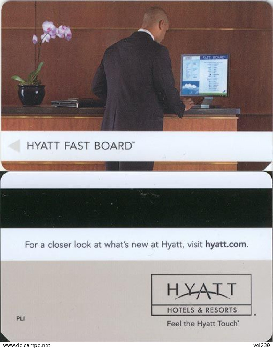 Hyatt Fast Board - Hotelsleutels (kaarten)