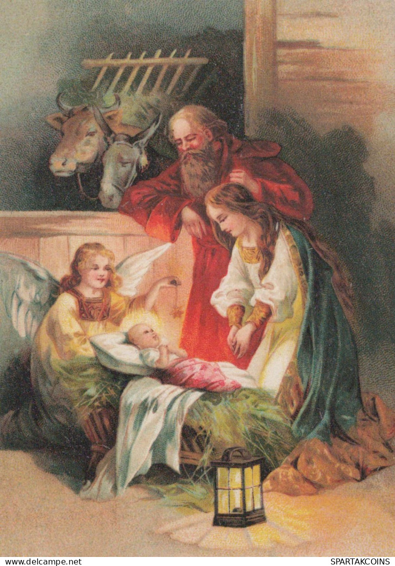 ANGEL Christmas Baby JESUS Vintage Postcard CPSM #PBP377.A - Engel