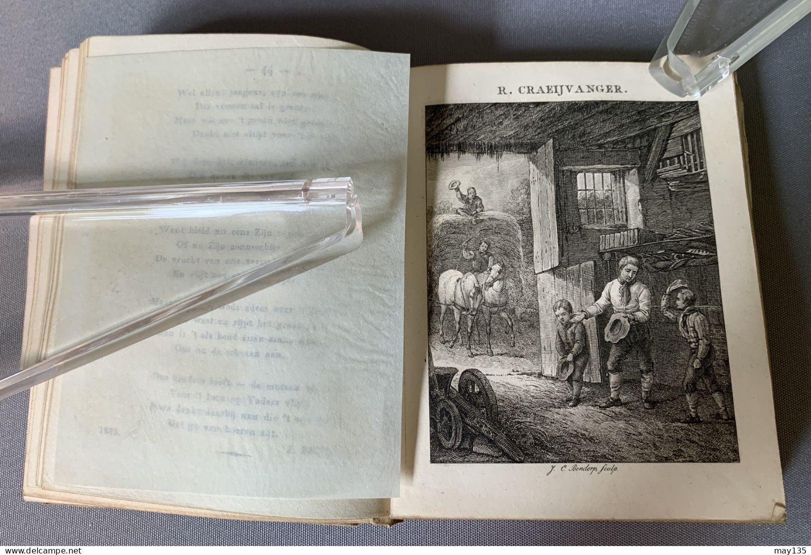 Anno 1837 - Nederlandsche Muzen - Almanak - J. Immerzeel , Junior Te Amsterdam - Antique