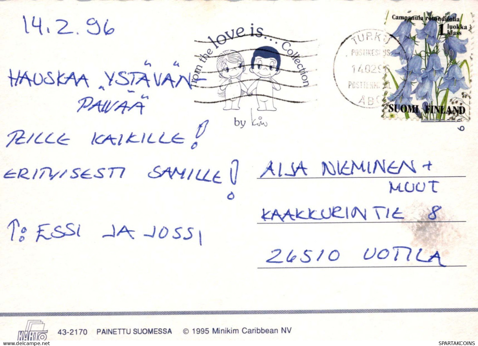 NIÑOS HUMOR Vintage Tarjeta Postal CPSM #PBV439.A - Humorvolle Karten