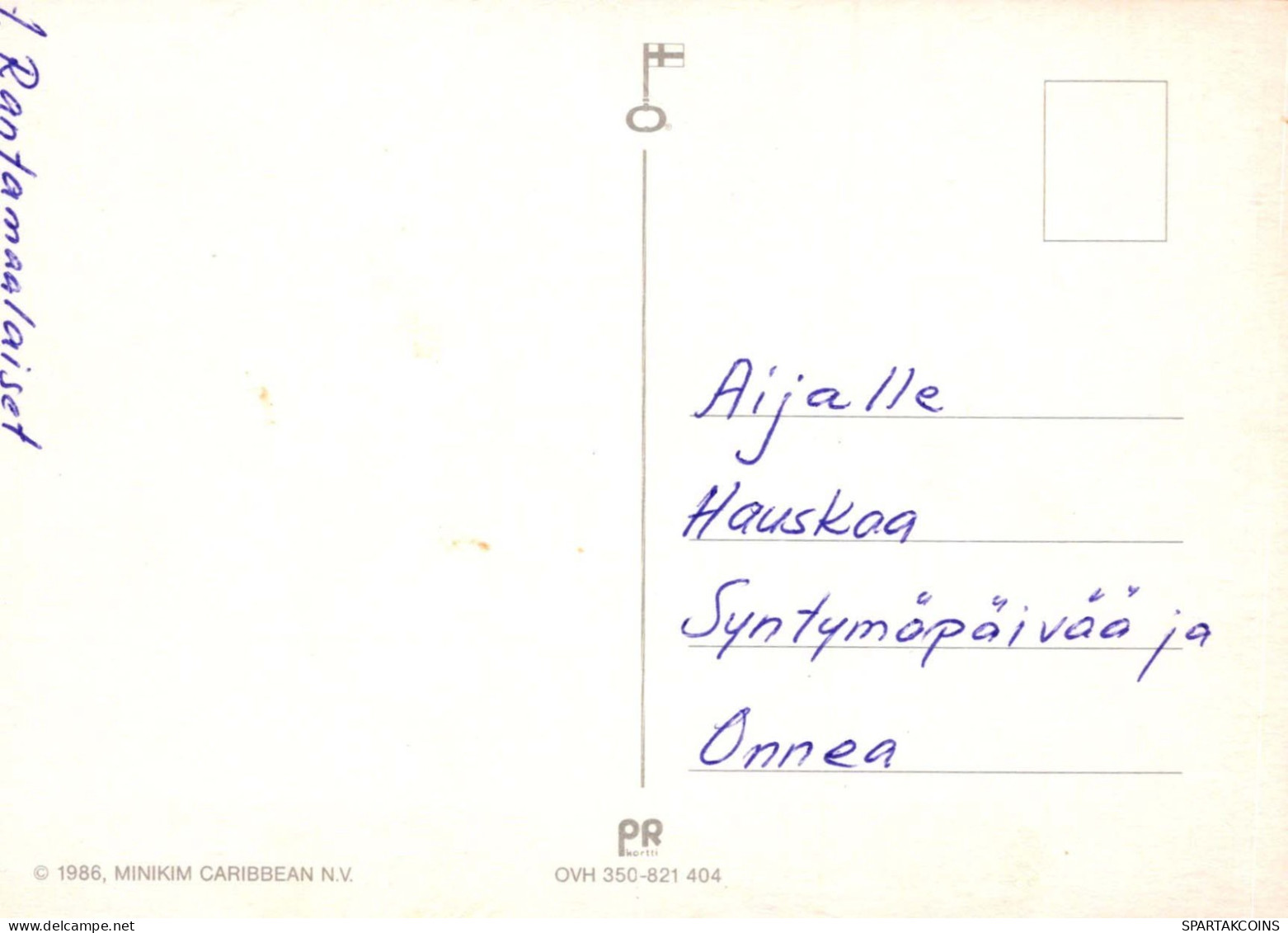 NIÑOS HUMOR Vintage Tarjeta Postal CPSM #PBV419.A - Humorous Cards