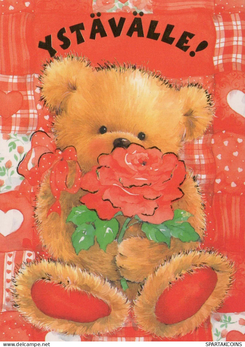 GEBÄREN Tier Vintage Ansichtskarte Postkarte CPSM #PBS254.A - Bears