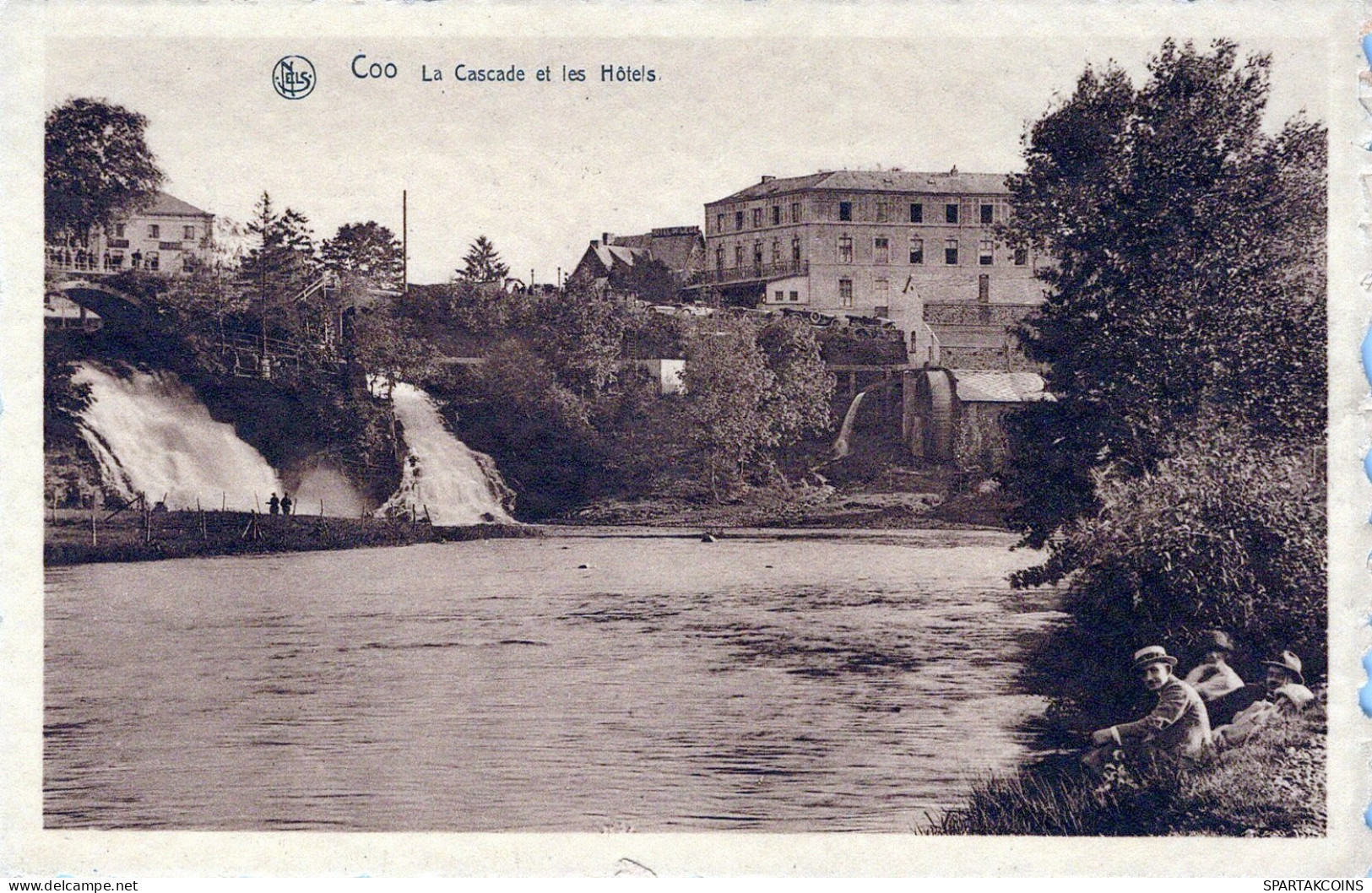 BÉLGICA CASCADA DE COO Provincia De Lieja Postal CPA Unposted #PAD067.A - Stavelot