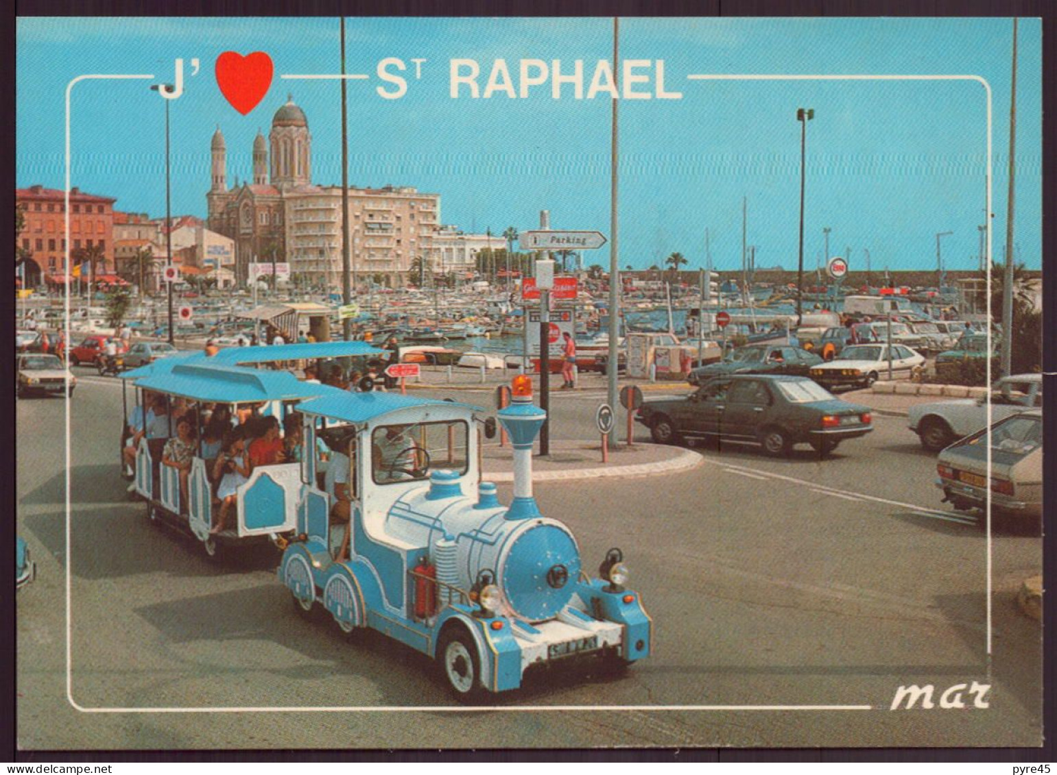 SAINT RAPHAEL LE PETIT TRAIN ET LE PORT - Autres & Non Classés