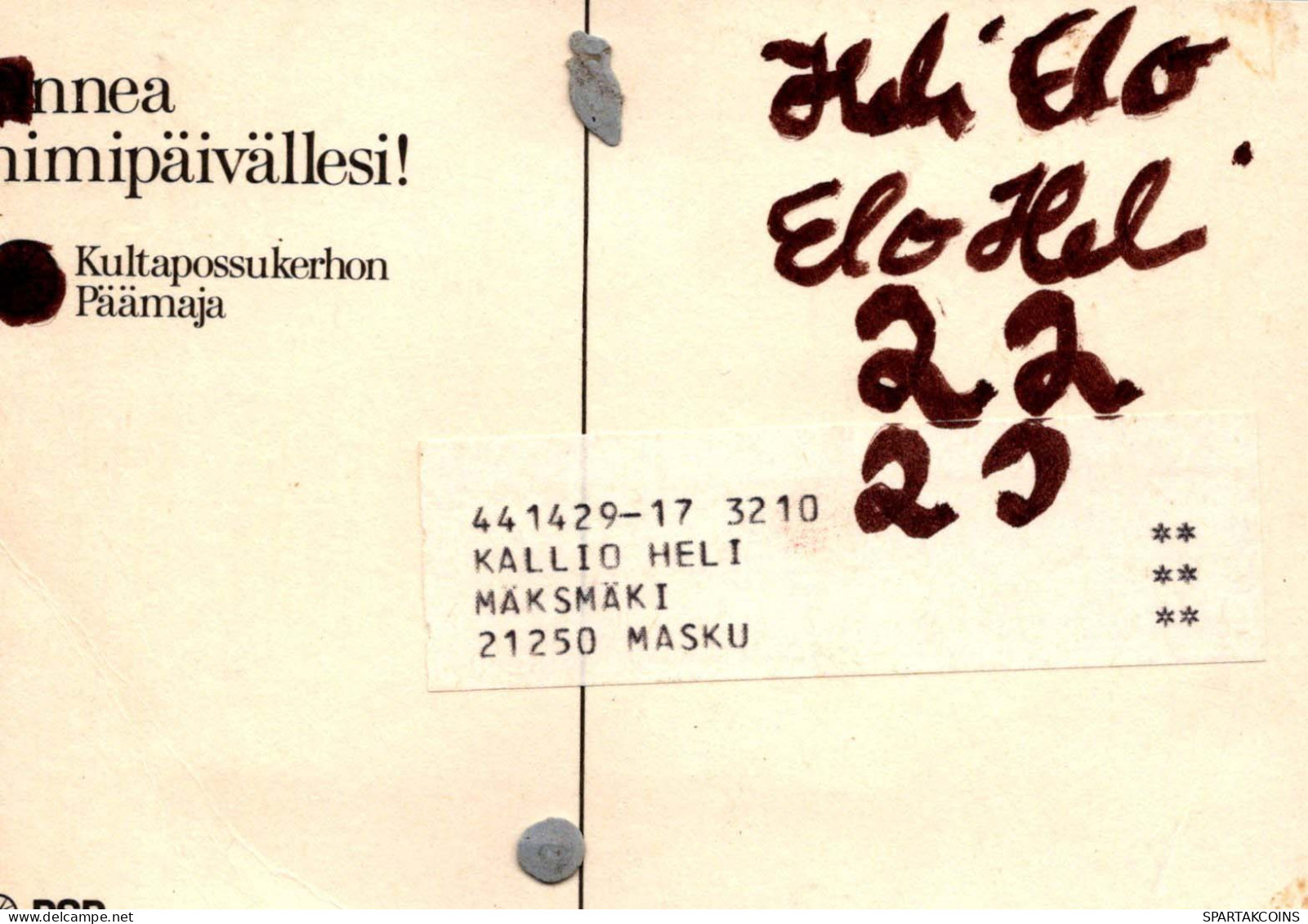 CABALLO Vintage Tarjeta Postal CPSMPF #PKG935.A - Pferde