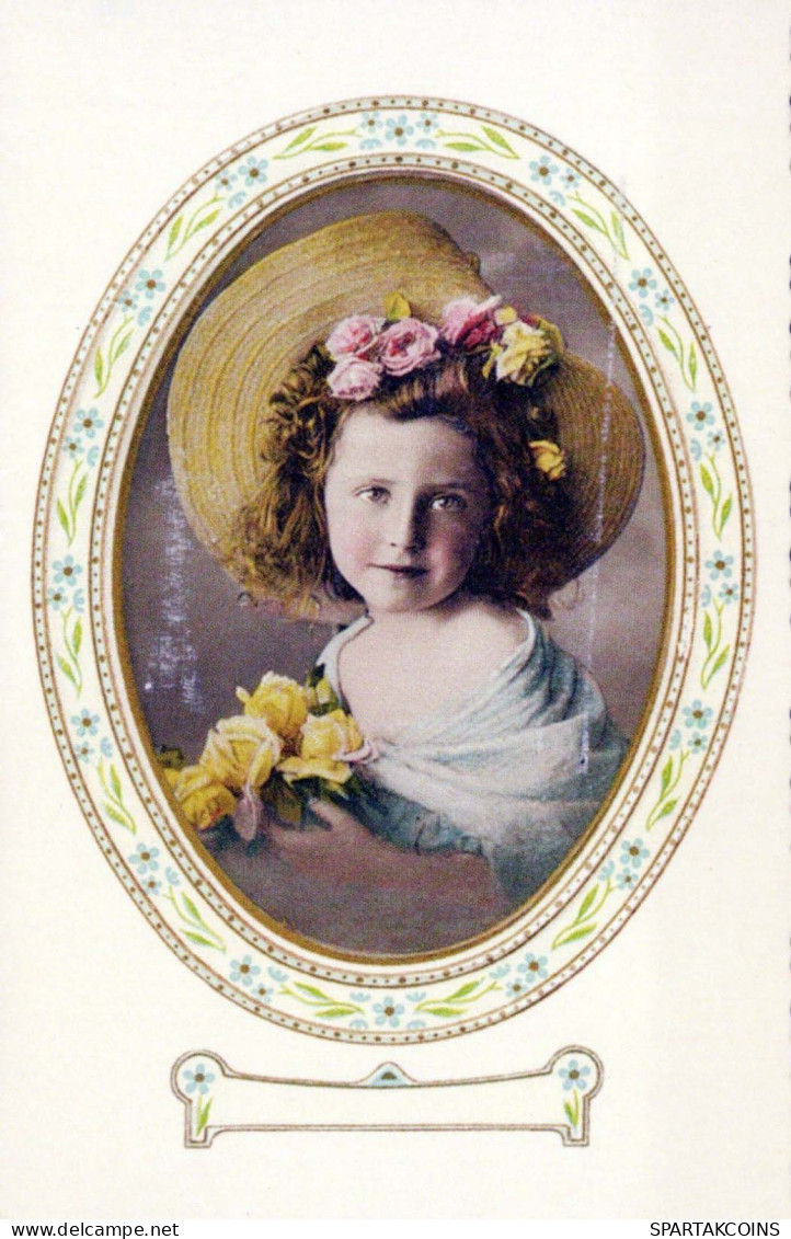CHILDREN Portrait Vintage Postcard CPSMPF #PKG814.A - Portretten