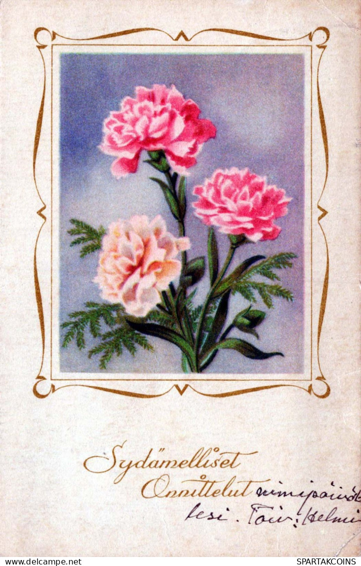 FLEURS Vintage Carte Postale CPA #PKE724.A - Fleurs