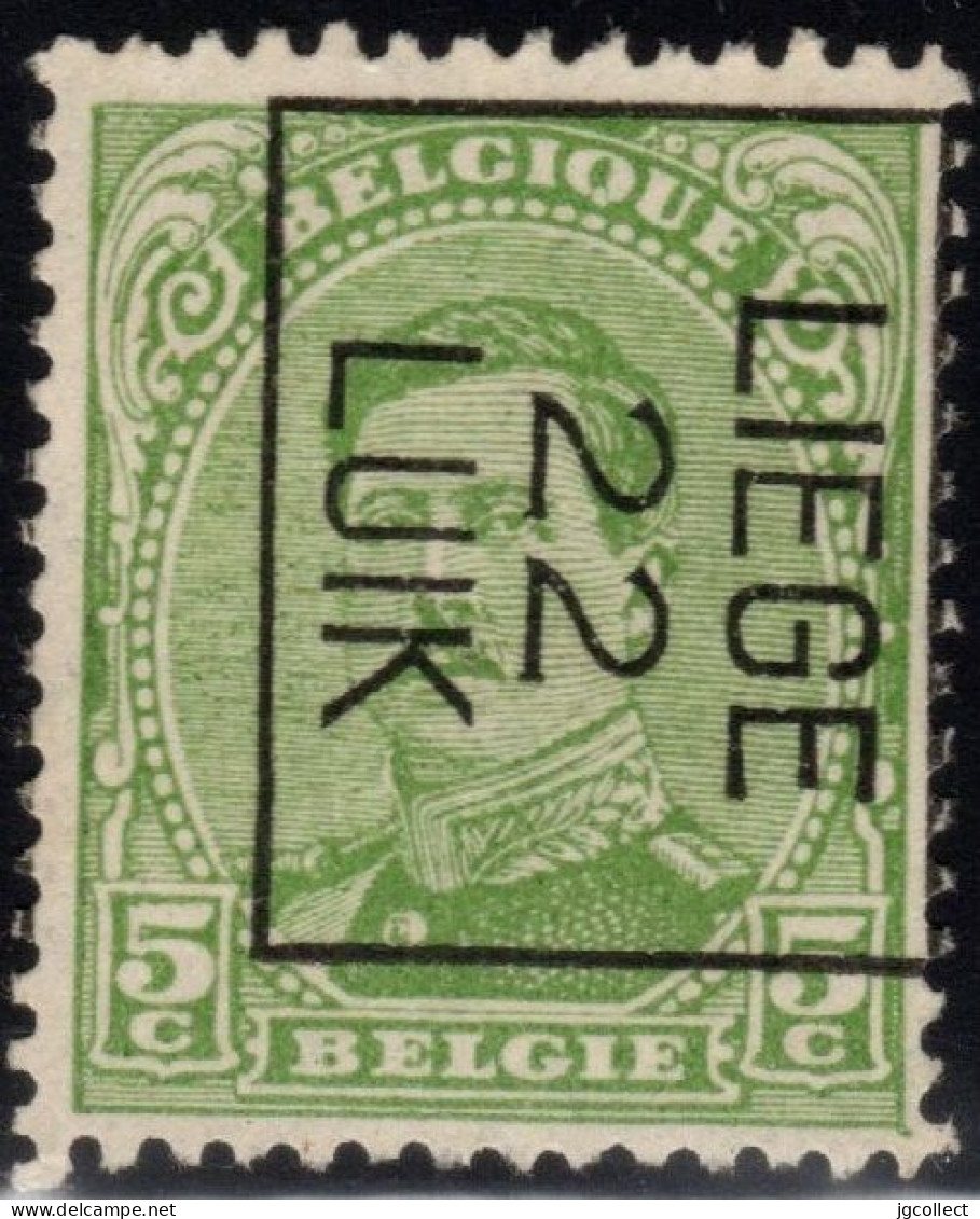 Typo 61-II B (LIEGE 22 LUIK) - O/used - Typos 1922-26 (Albert I.)