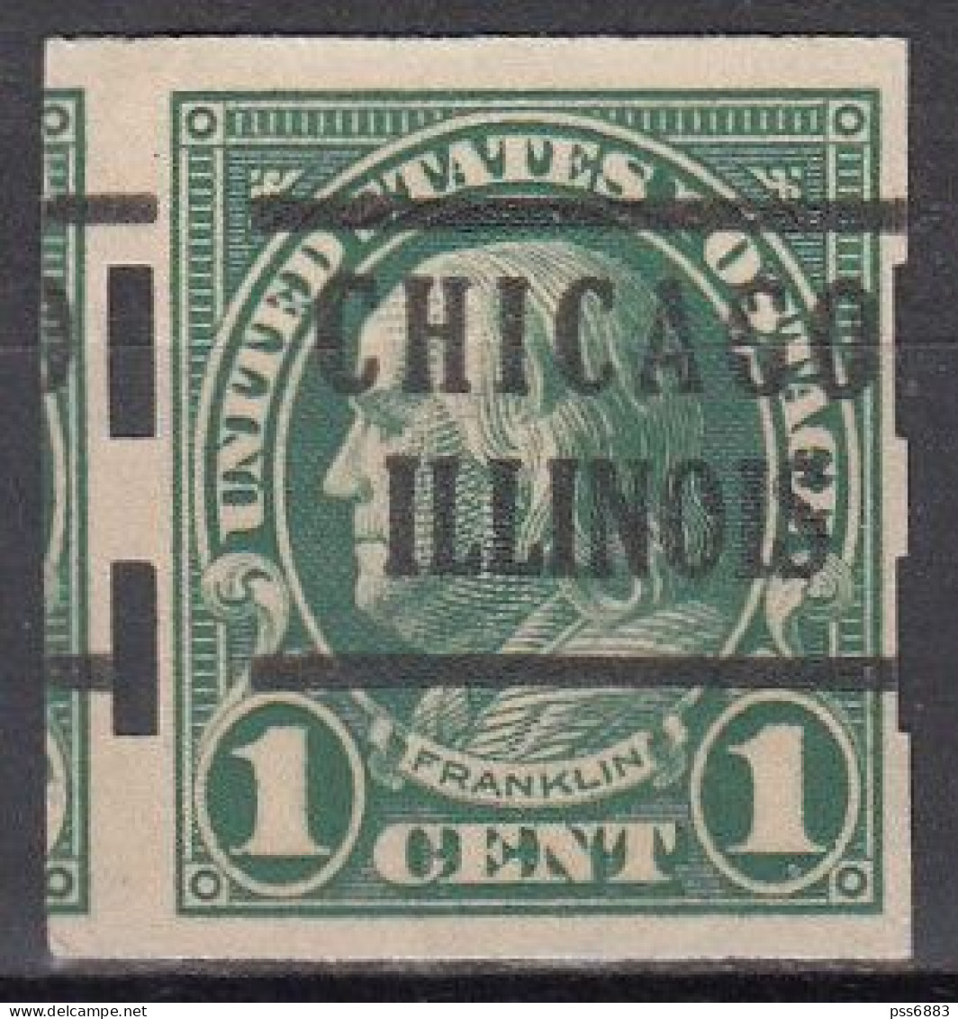 USA LOCAL Precancel/Vorausentwertung/Preo From ILLINOIS - Chicago - Type 224 - A Shermack Coil - Vorausentwertungen