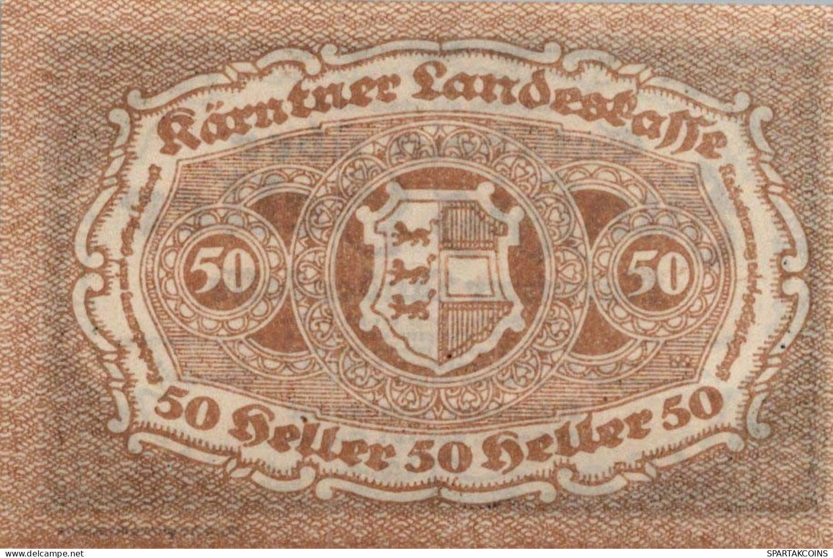 50 HELLER 1920 Stadt CARINTHIA Carinthia UNC Österreich Notgeld Banknote #PI134 - [11] Local Banknote Issues