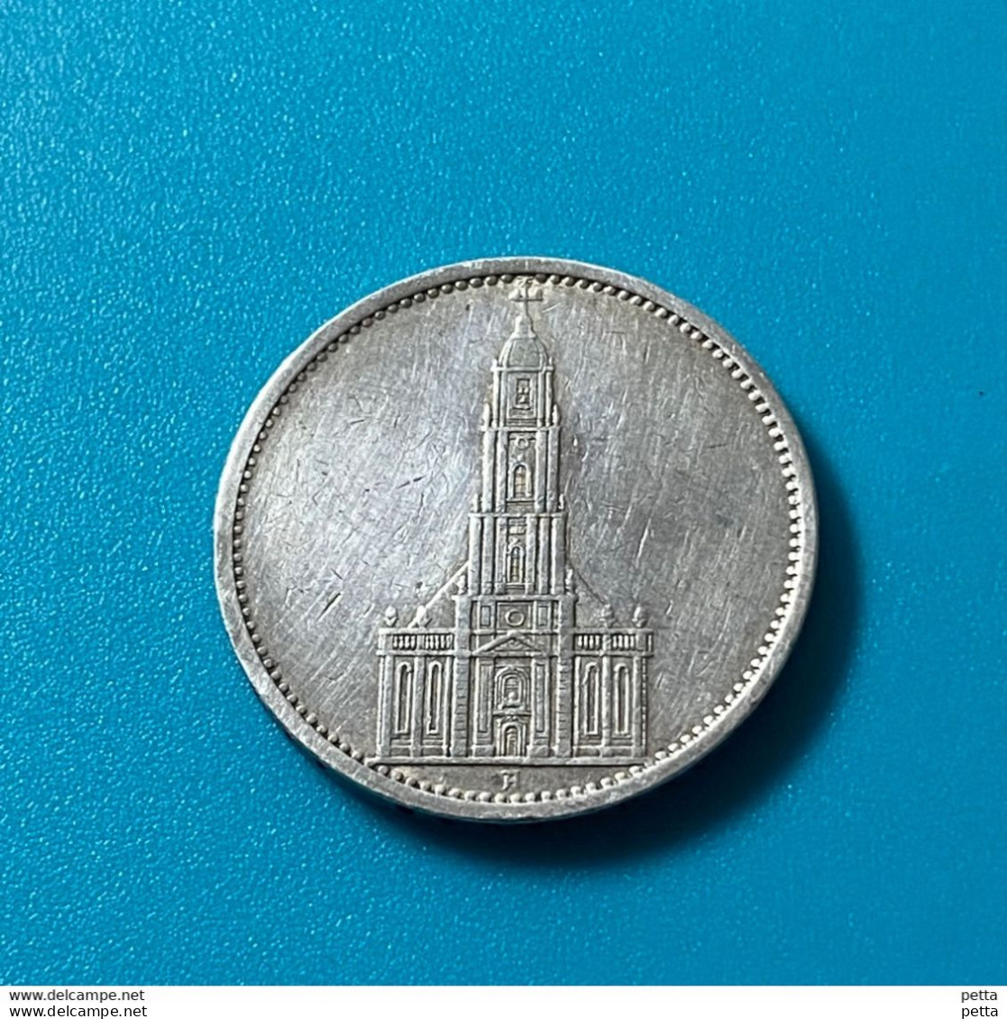 Pièce De 5 Reichsmark 1935A / Argent / Vendu En L’état (37) - 5 Reichsmark