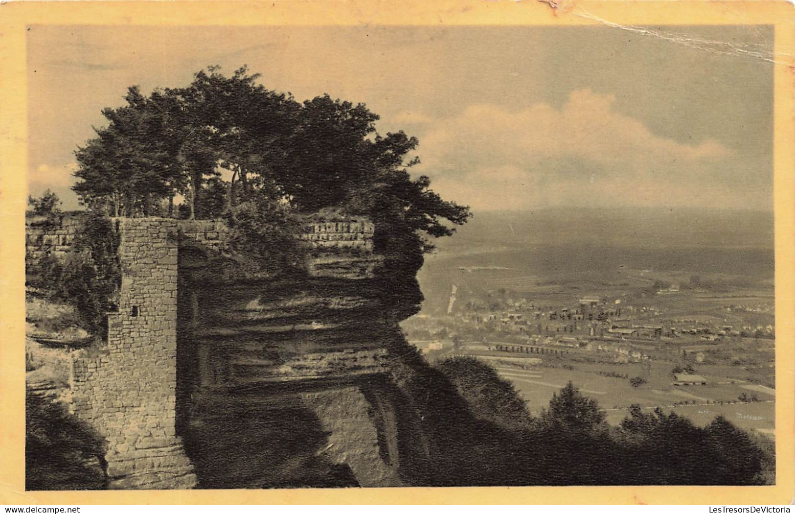 FRANCE - Saverne - Ruines Du Haut Barr Avec Vue Sur Saverne - Carte Postale Ancienne - Saverne