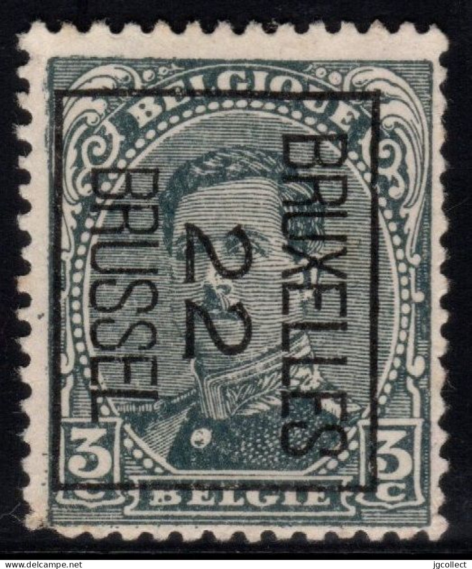 Typo 63B (BRUXELLES 22 BRUSSEL) - O/used - Typo Precancels 1922-26 (Albert I)