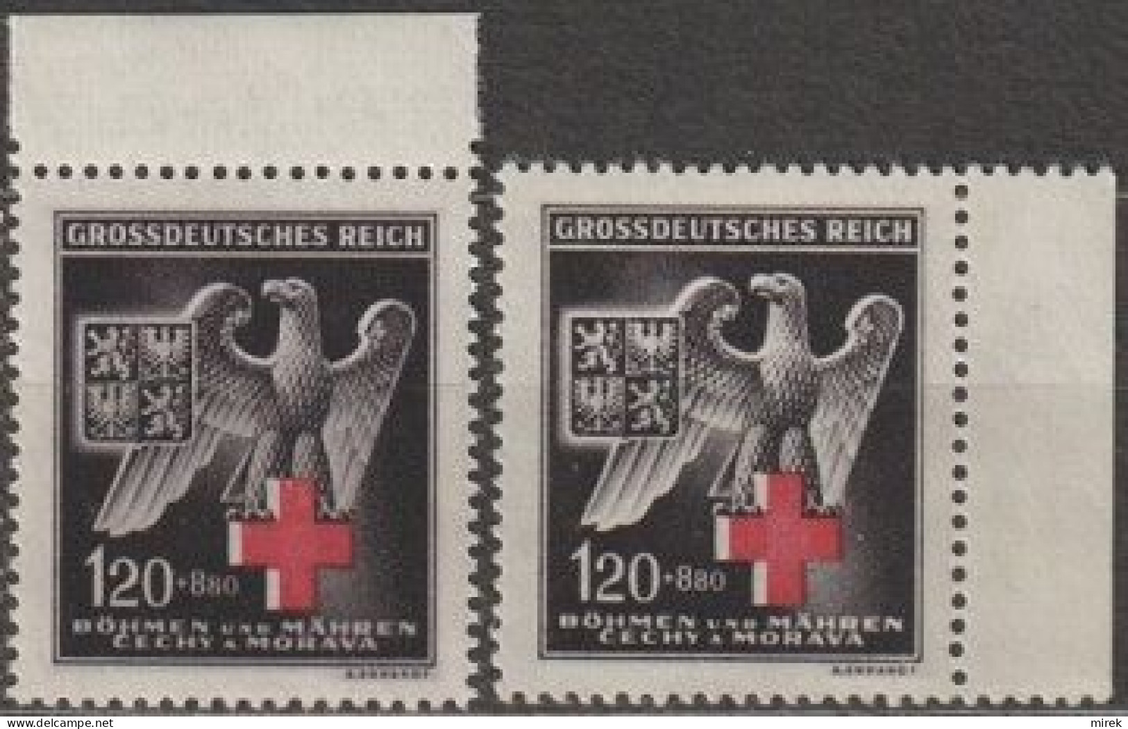 02/ Pof. 112, Border Stamps - Neufs