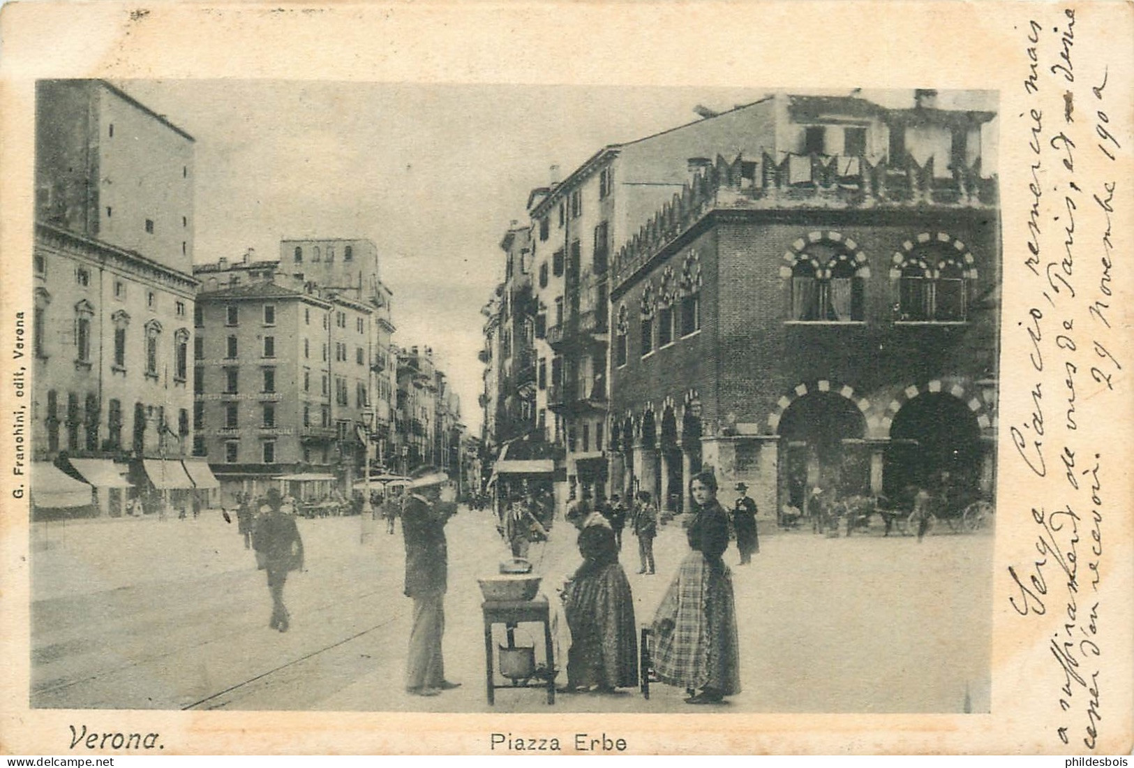 ITALIE  VERONA  Piazza Erbe - Verona