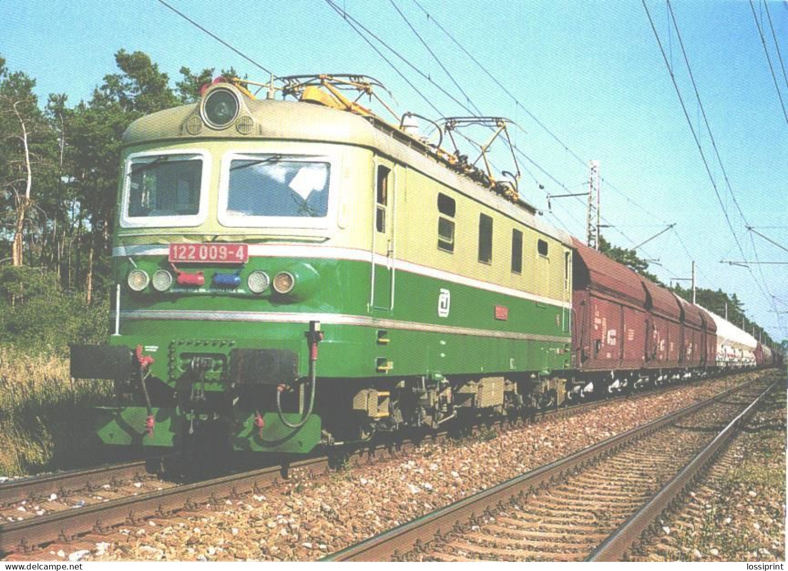 Train, Railway, Locomotive 122 009-4 - Trains