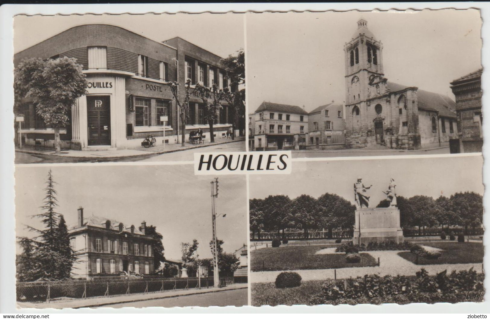 CARTOLINA DI HOUILLES - Yvelines - FORMATO PICCOLO - Houilles