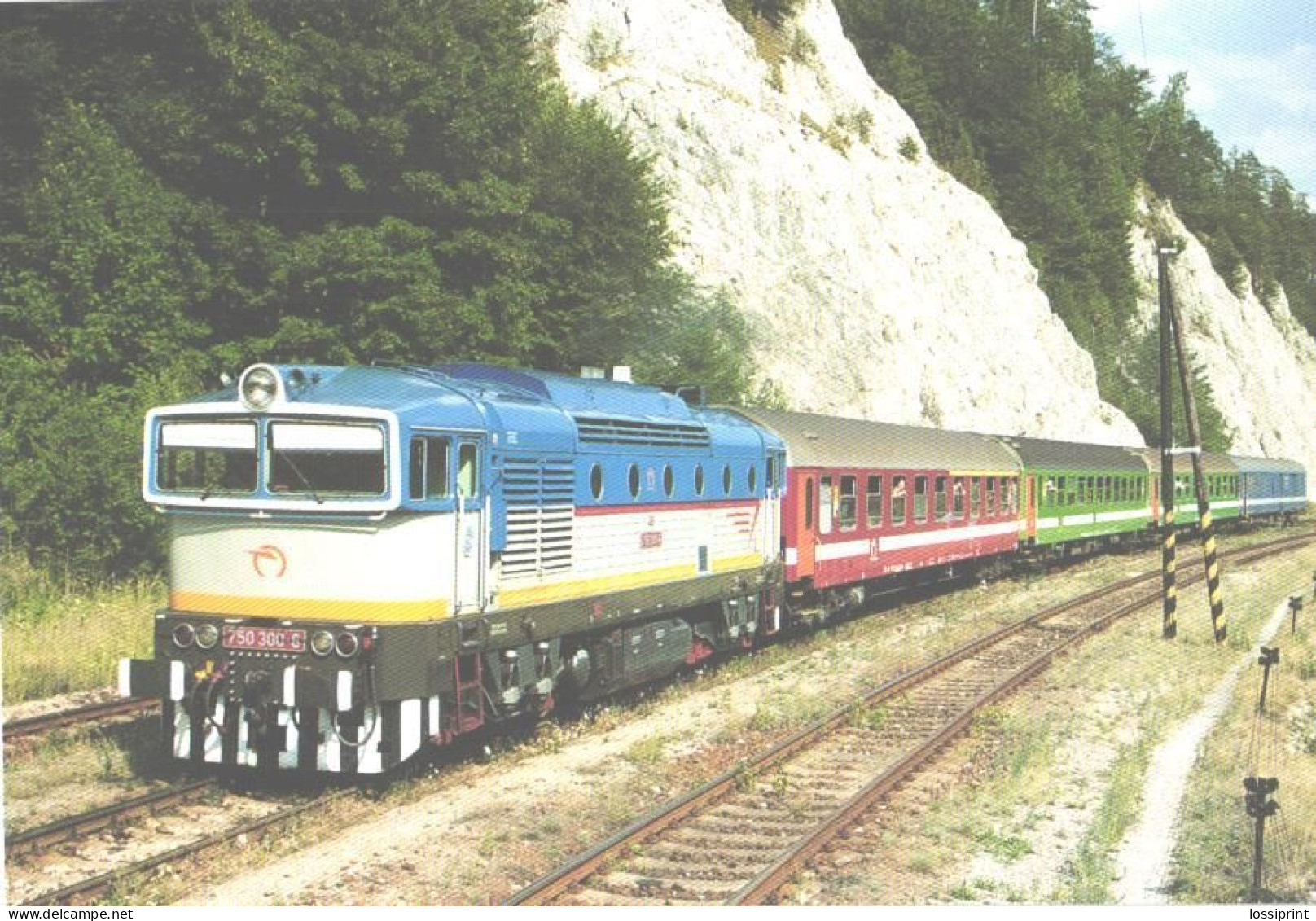 Train, Railway, Locomotive 750 300-6 - Trains