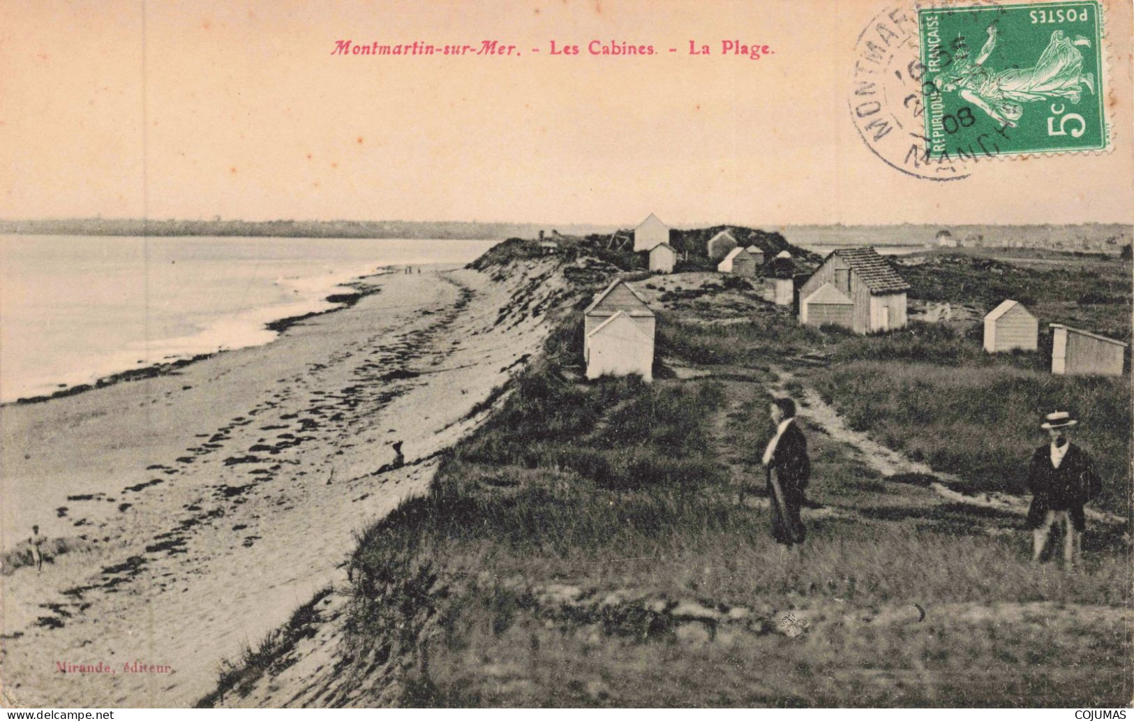 50 - MONTMARTIN SUR MER _S28635_ Les Cabines La Plages - Montmartin Sur Mer