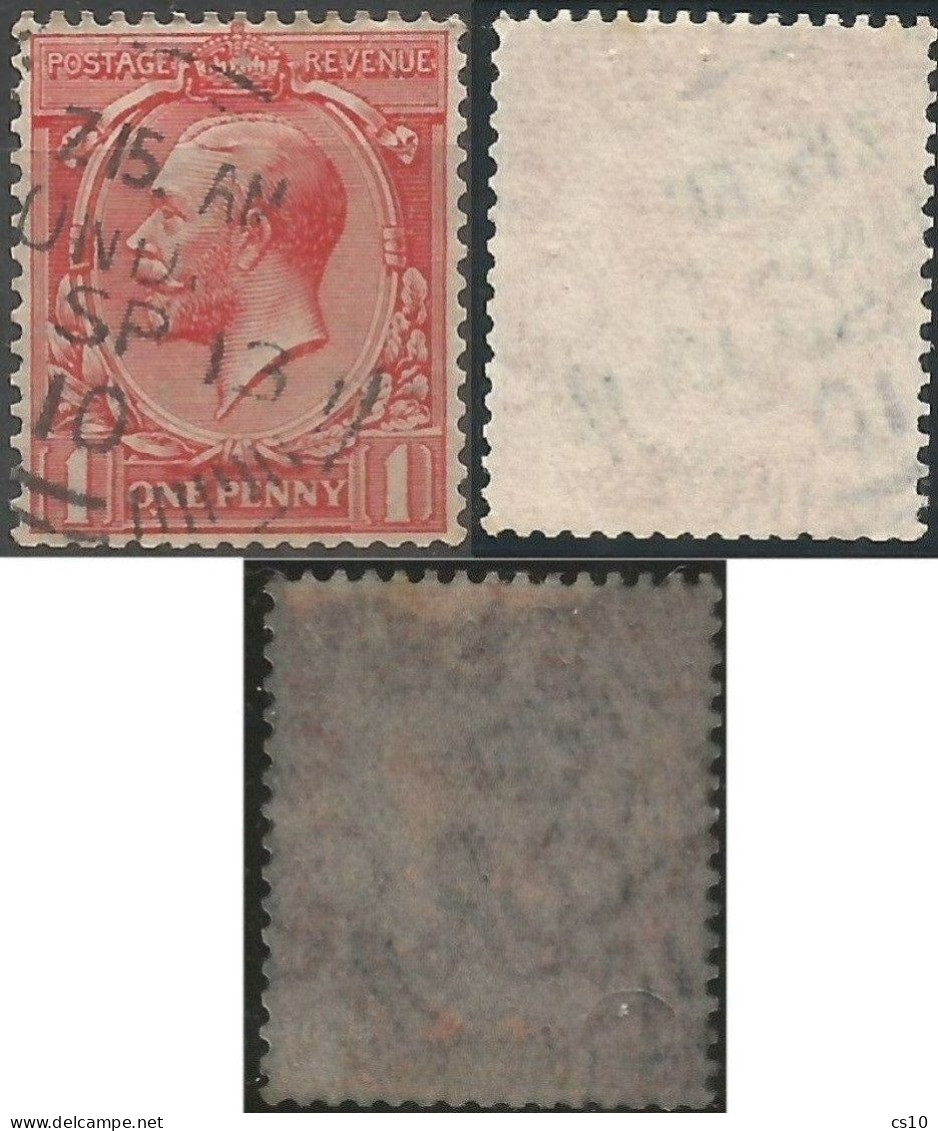 UK King George V SG.298 Very Fine Used D.1 WMK Multy-Cypher Sep13 London SCARCE! - Used Stamps