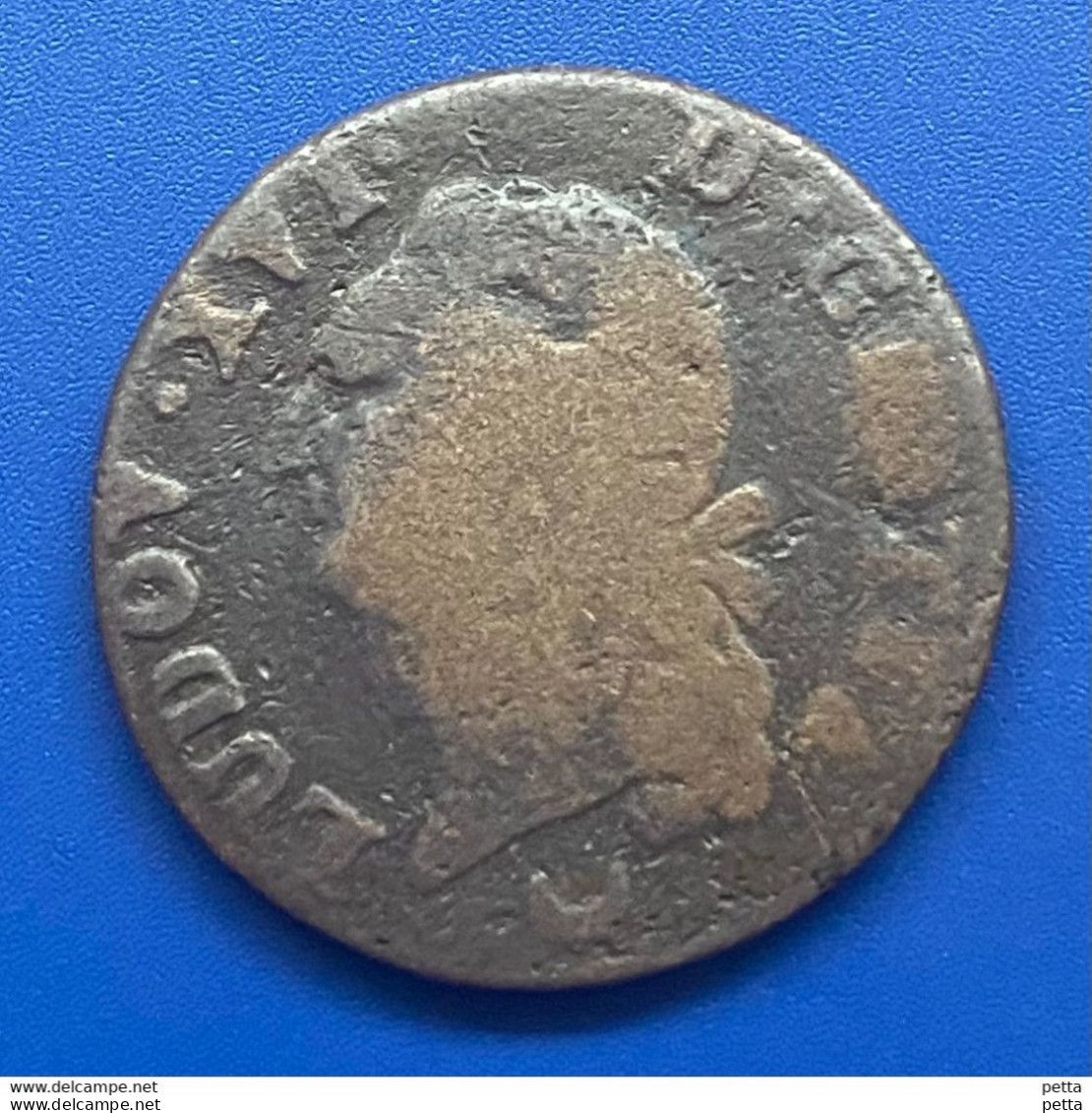 Monnaie De Louis XVI 1782 Metz Sol Dit " à L’écu -- Vendu En L’état (41) - 1774-1791 Lodewijjk XVI