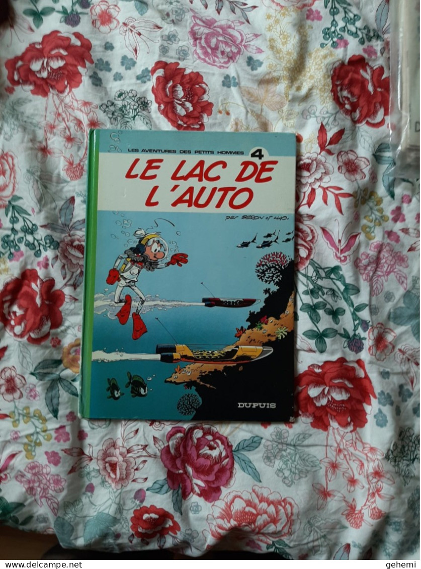 LES PETITS HOMMES Par Séron Tome 4 Le Lac De L’auto 2 ème édition 1975 - Petits Hommes, Les