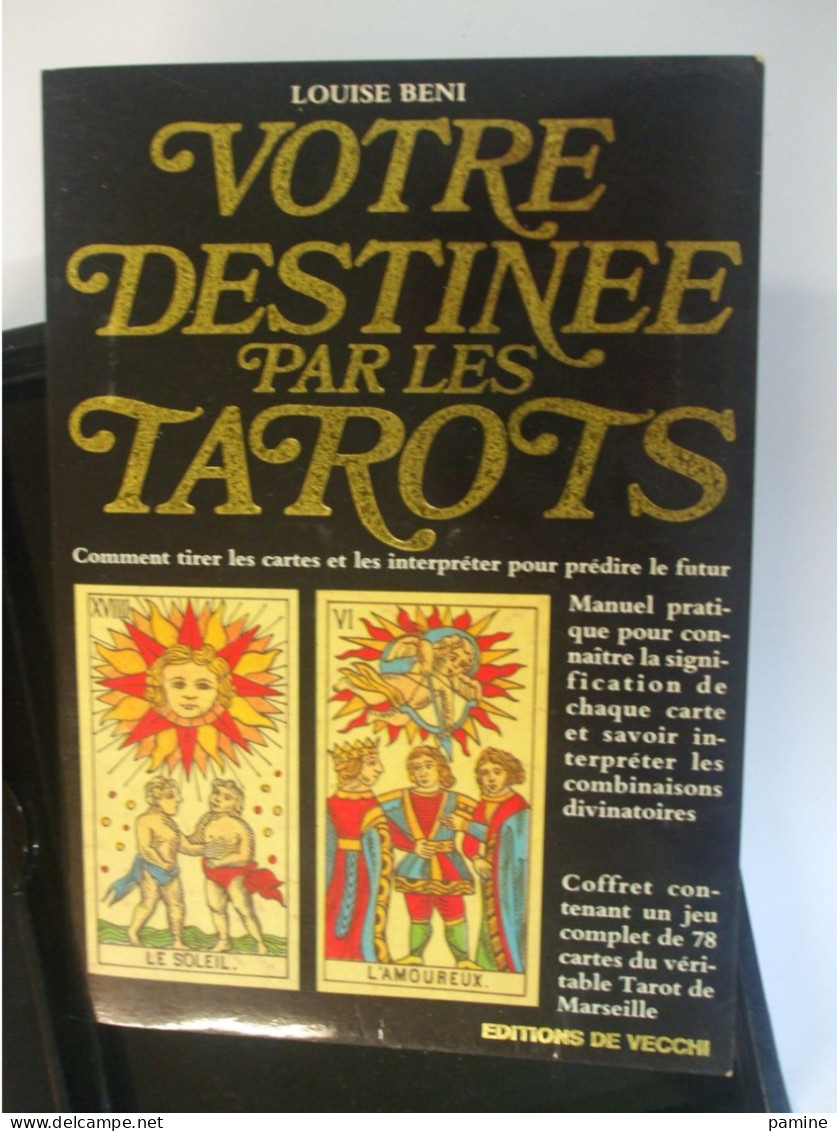 Votre Destinée Par Les Tarots: Coffret Complet: Jeu De 78 Cartes + Livre 180 Pv - Barajas De Naipe