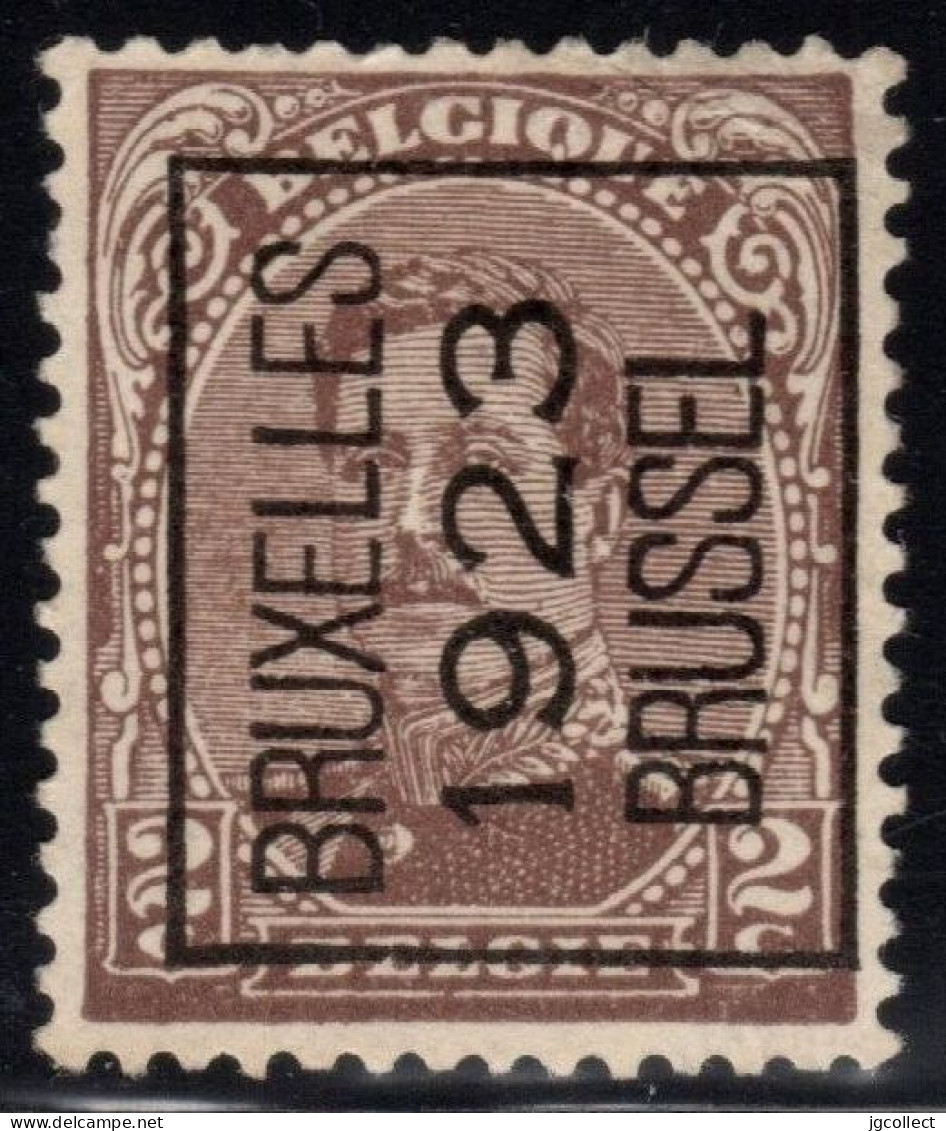 Typo 69A (BRUXELLES 1923 BRUSSEL) - O/used - Sobreimpresos 1922-26 (Alberto I)