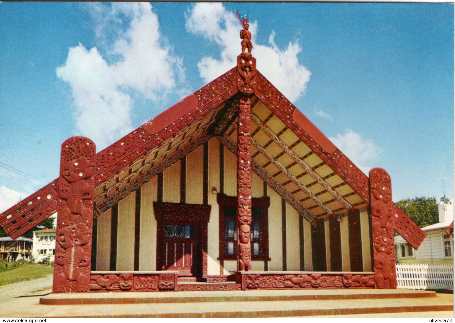 NEW ZEALAND - ROTURUA - Tamatekapua  Meeting House, Ohinemmutu - Nouvelle-Zélande