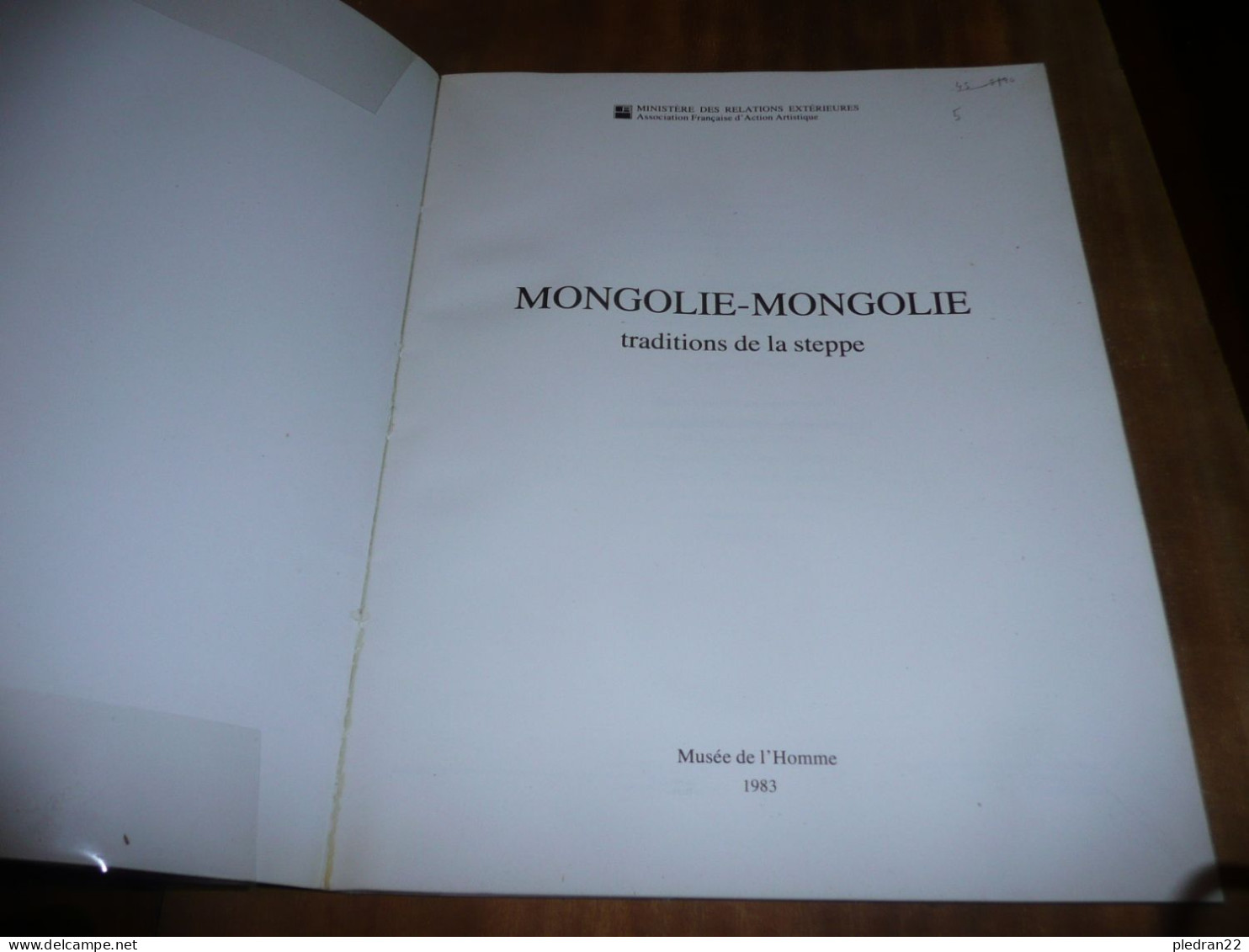 MONGOLIE MONGOLIE TRADITIONS DE LA STEPPE CATALOGUE DE L'EXPOSITION AU MUSEE DE L'HOMME 1983 - Unclassified