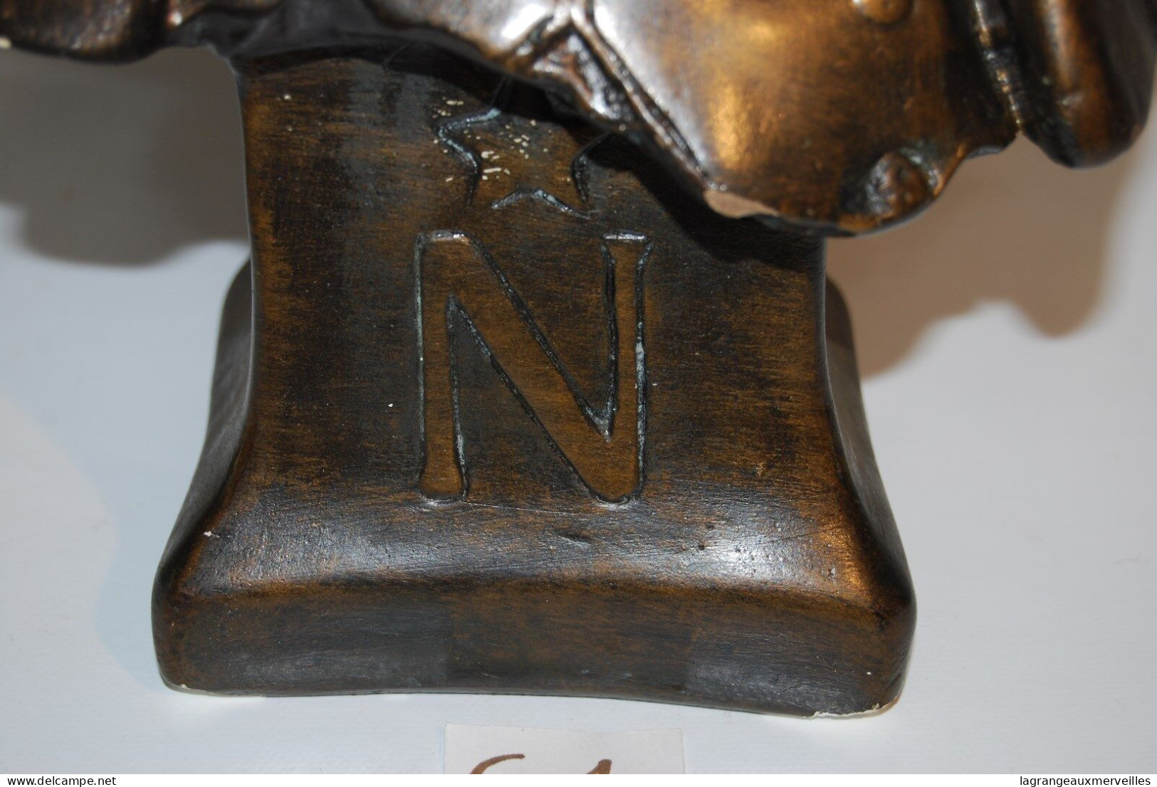 E1 Buste De Napoléon En Plâtre - Plaster