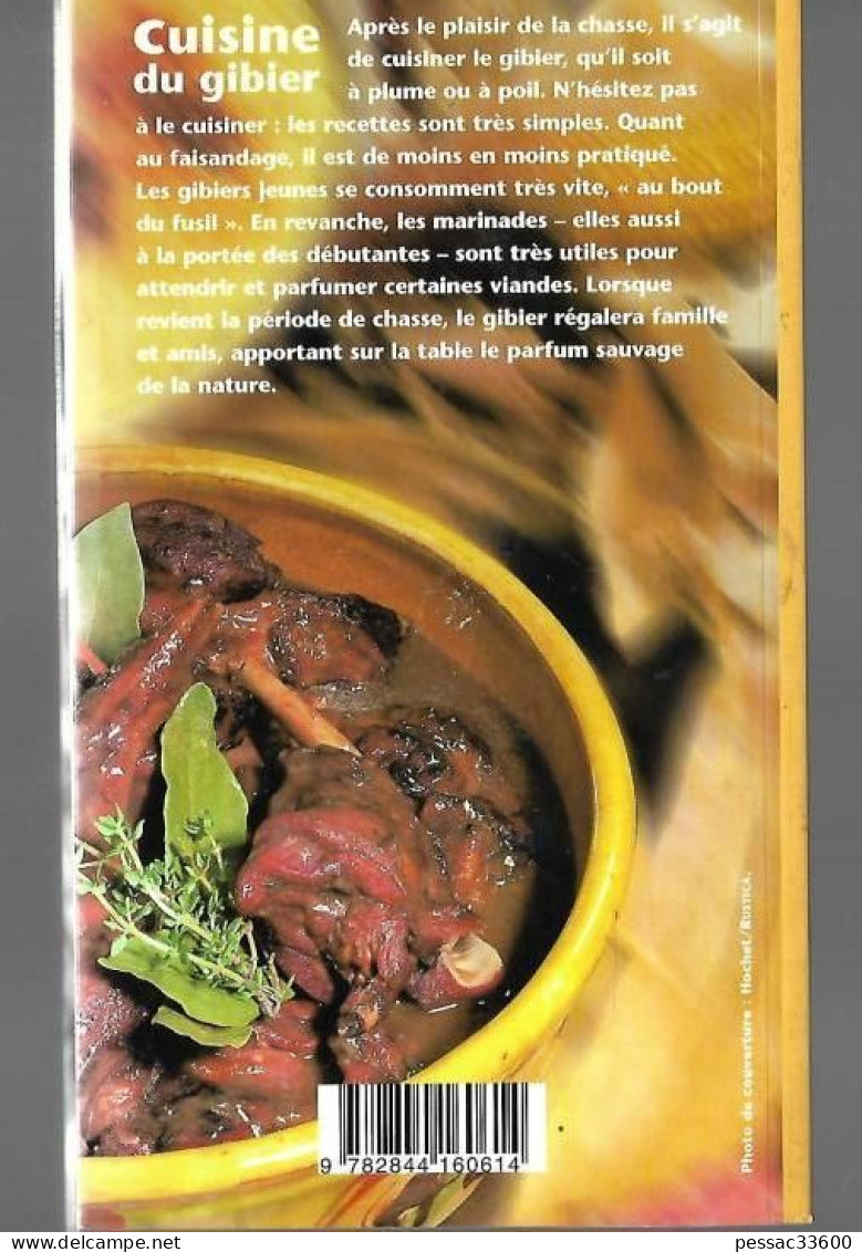 Cuisine Du Gibier Simone Devaux BR TBE  édition Artemis 2000 C - Gastronomie