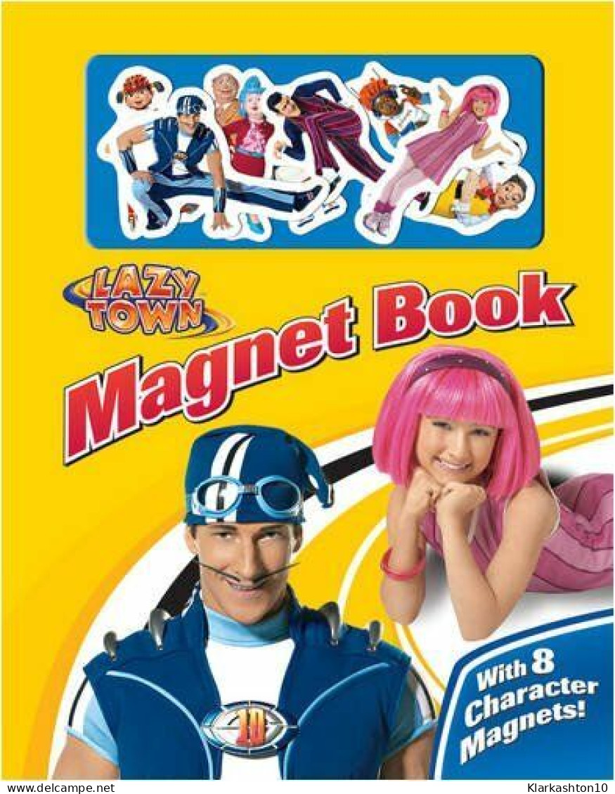 "LazyTown" Magnet Book - Other & Unclassified