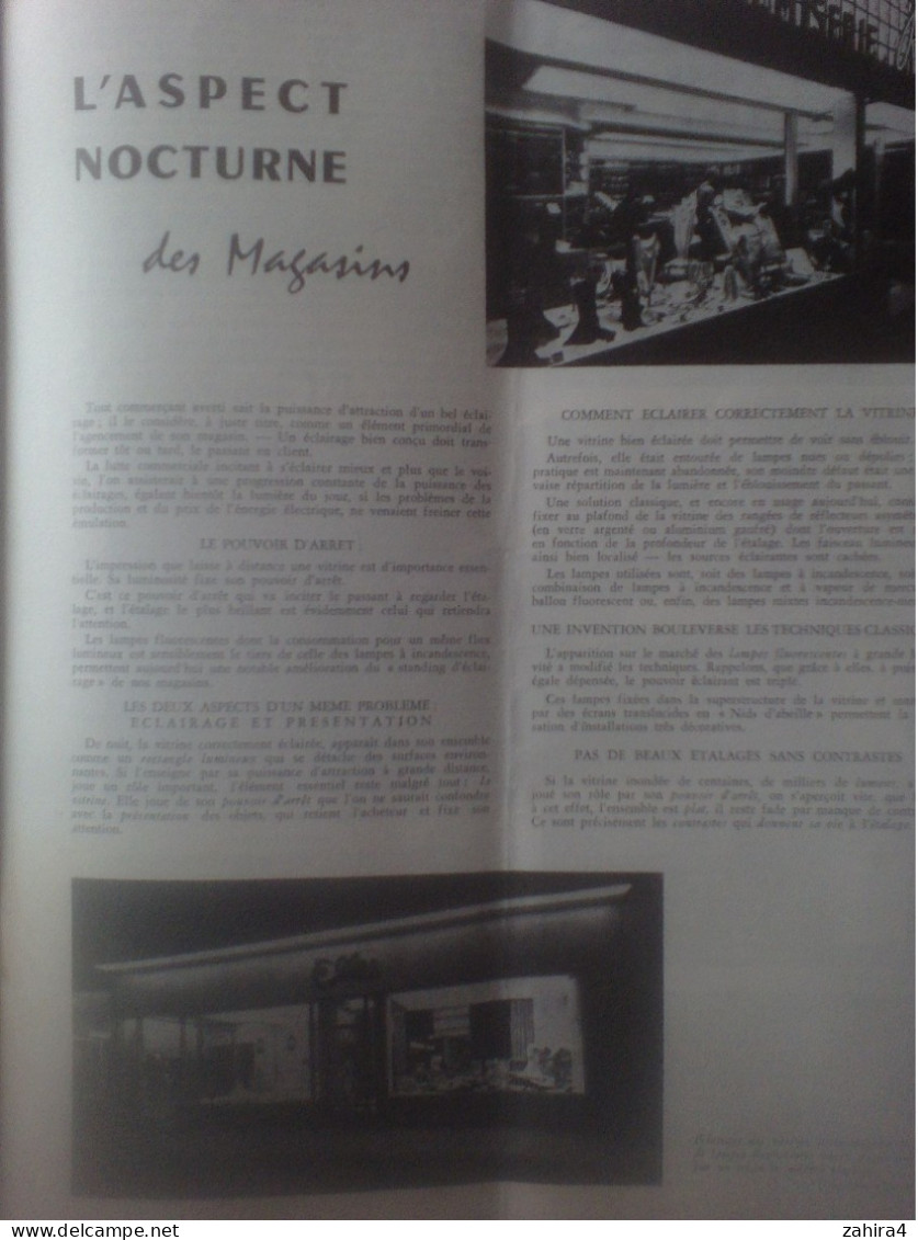 Electro Magazine Cfe N°43 Bobinage Machine électrique Unité Hermétique Vitrine Nocturne Chantill Lépine 1955 Inventions - Other & Unclassified