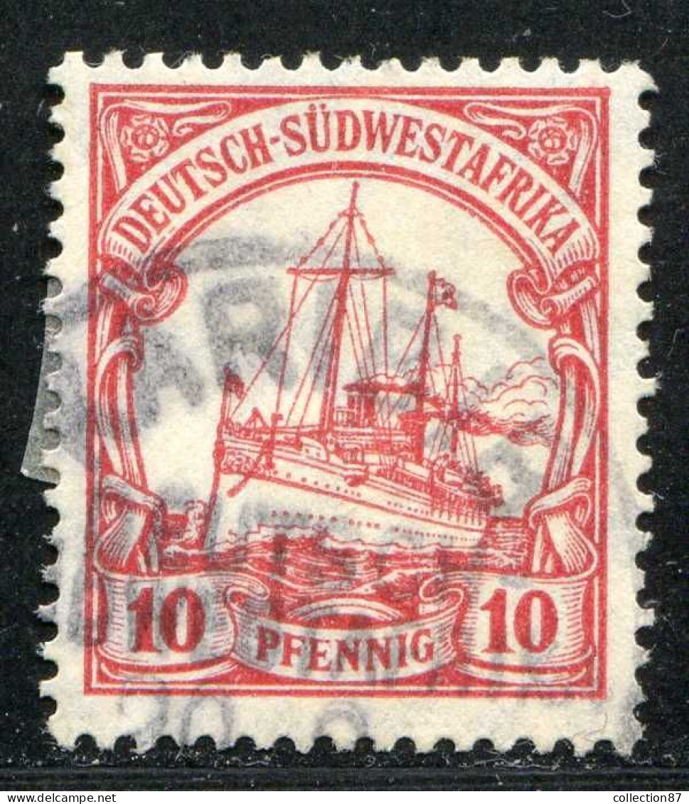 REF093 > COLONIES ALLEMANDE - AFRIQUE SUD OUEST < Yv N° 28 Ø < Oblitéré Dos Visible - Used Ø - África Del Sudoeste Alemana