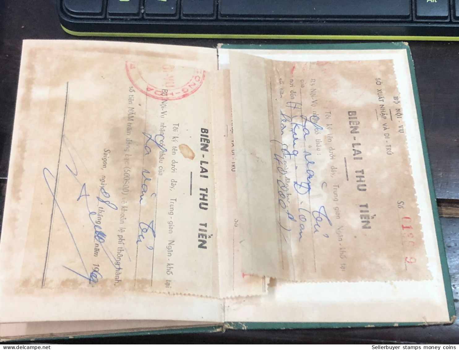 SOUTH VIET NAM -OLD-ID PASSPORT-name-HONG KONG-1967-1pcs Book - Collections